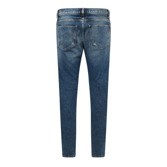Men's Diesel 2019 D Strukt Slim Fit Jeans in Blue Denim - Image 2
