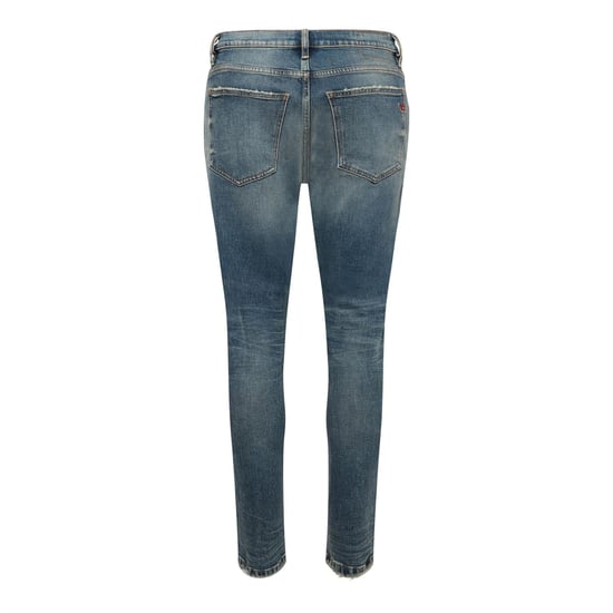 Men's Diesel 2019 D Strukt in Blue Denim - Image 2