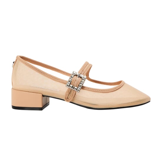 Steve Madden Dames/Dames Champagne Blokhak Rechterschoenen (Naakt) - Image 1