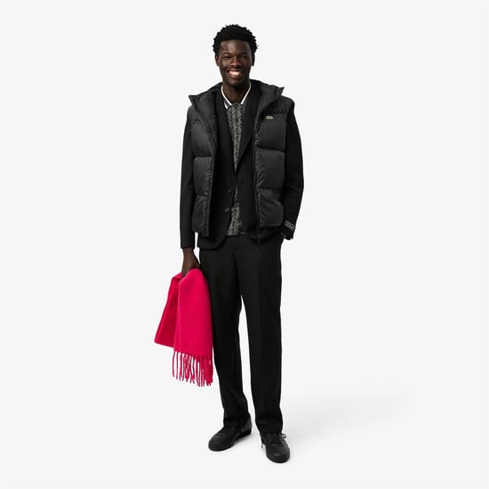 Men's Lacoste Gilets in Black - Image 5