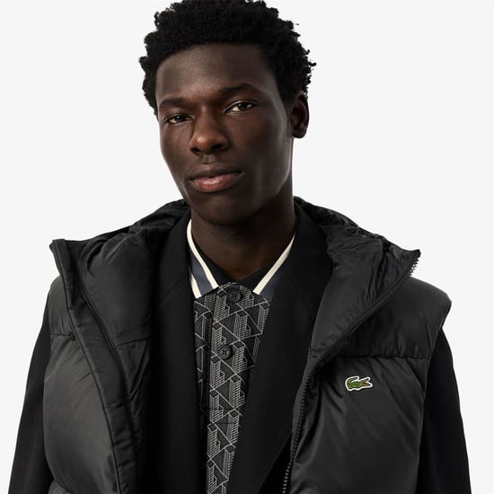 Men's Lacoste Gilets in Black - Image 6
