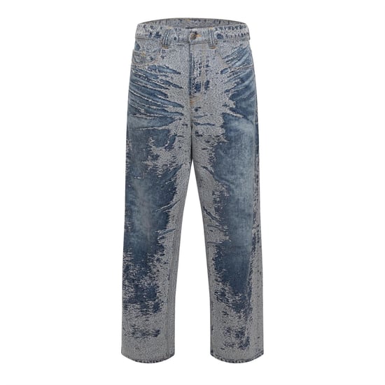 Men's Diesel 2001 D Macro in Blue Denim - Image 1