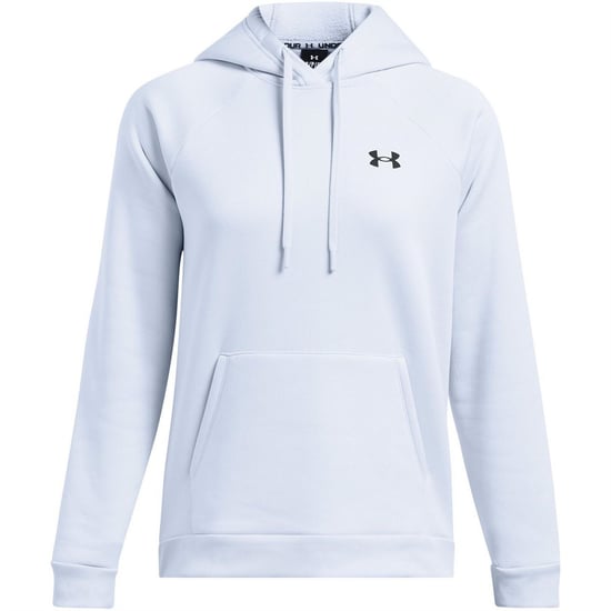 Women's Under Armour Armour Ua Fleece Hoodie Hoody Womens in Blue - Image 1
