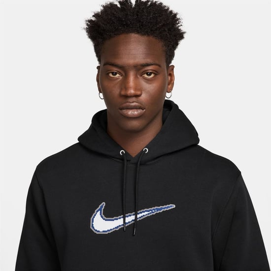 Men's Nike M Nk Clb Bb Hdy in Black/Black/Bla - Image 3