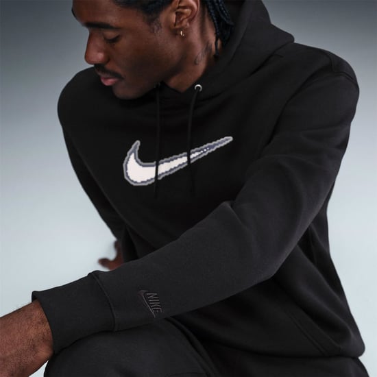 Men's Nike M Nk Clb Bb Hdy in Black/Black/Bla - Image 6
