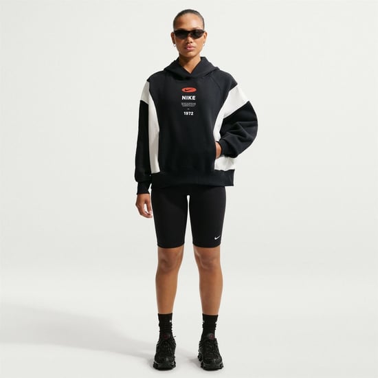 Women's Nike W Nsw Phnx Flc in Black/Sail/Blac - Image 3