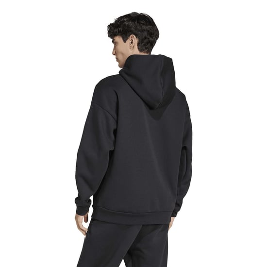 Men's adidas M Fi 3bar Hoody in Black - Image 3