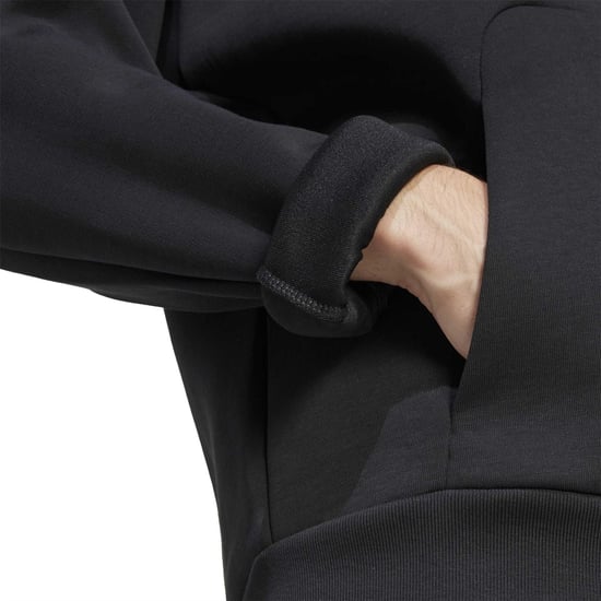 Men's adidas M Fi 3bar Hoody in Black - Image 5