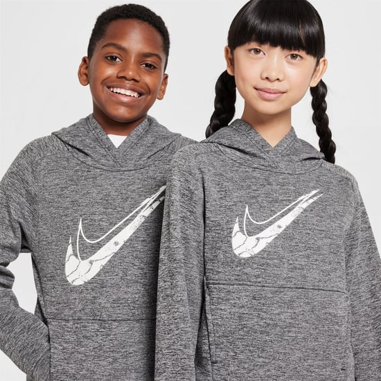 Boys Nike K Nk Tf Rpl Mul in Black/Lt Smoke - Image 2