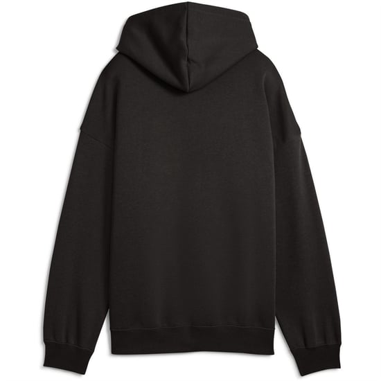 Women's Puma Essentials Oversized Hoodie in Black - Image 2