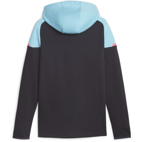 Men's Puma Casuals Hooded Jkt Hoody Mens in Dark Navy - Image 2