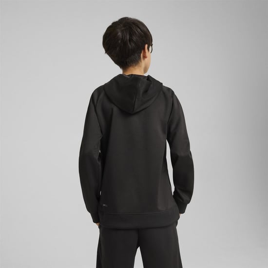 Boys Puma Kids Overhead Hoodie in Puma Black - Image 4
