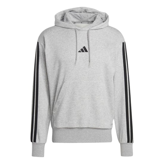 Men's adidas M 3s Ft Hoody in Medium Grey Hea - Image 1