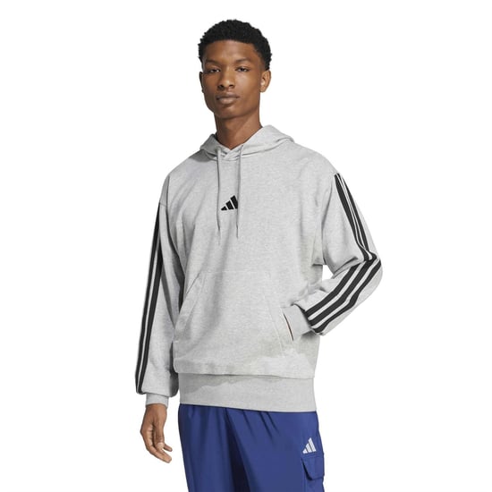Men's adidas M 3s Ft Hoody in Medium Grey Hea - Image 2