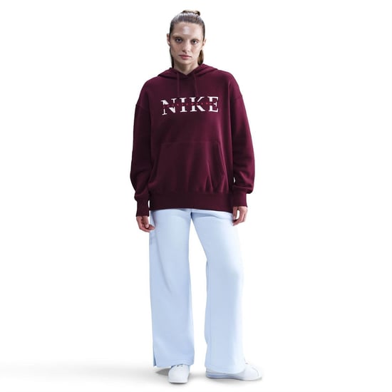 Women's Nike W Nsw Phnx Flc in Bordeaux - Image 3