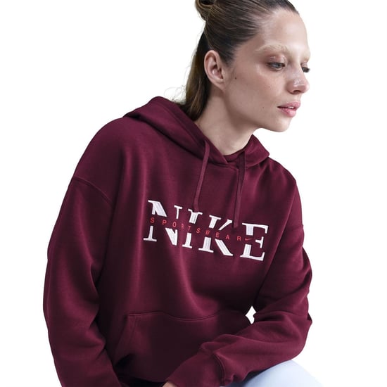 Women's Nike W Nsw Phnx Flc in Bordeaux - Image 5