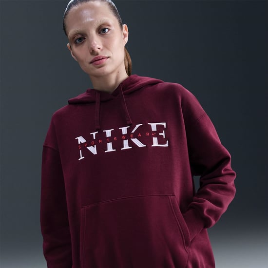 Women's Nike W Nsw Phnx Flc in Bordeaux - Image 6