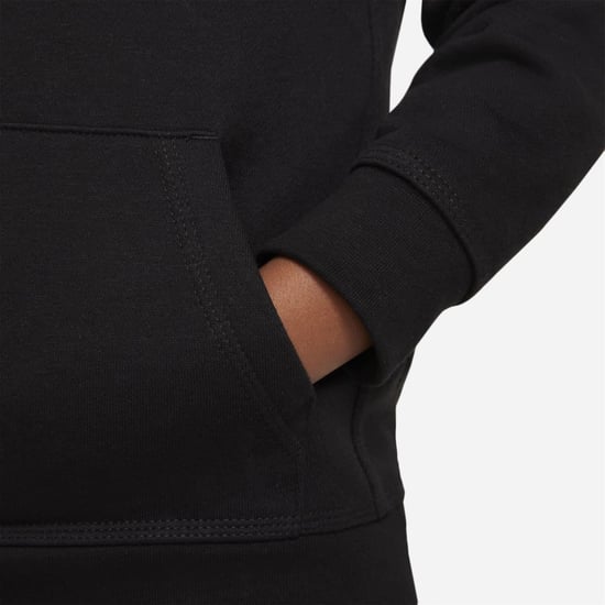 Boys Nike Club Hybrid Pull Over Hoodie Infant Boys in Black - Image 5