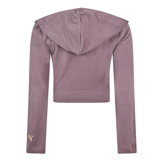 Women's Puma Hooded Cover Womens in Purple - Image 2