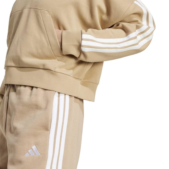 Men's adidas W 3S Ft Qz Hd in Warm Sandston - Image 5