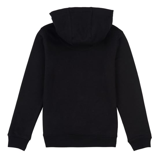 Boys Lyle and Scott Hooded Regular Fit Sweatshirt Tops in Black - Image 4