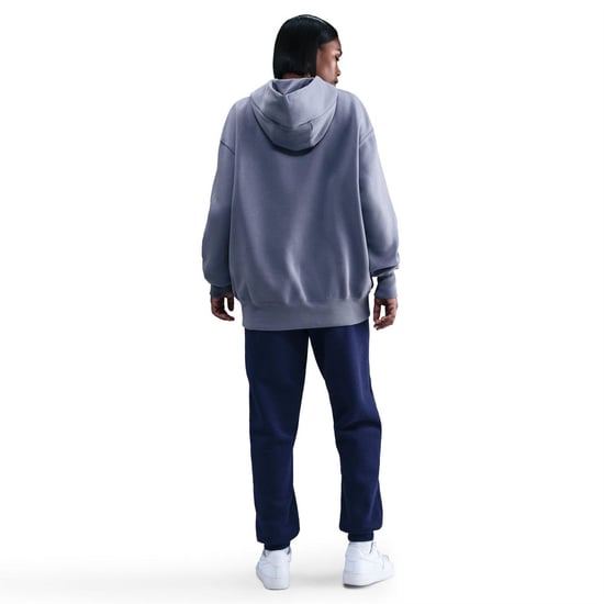 Women's Nike Sportswear Phoenix Fleece Over Oversized Pullover Hoodie in World Indigo - Image 4