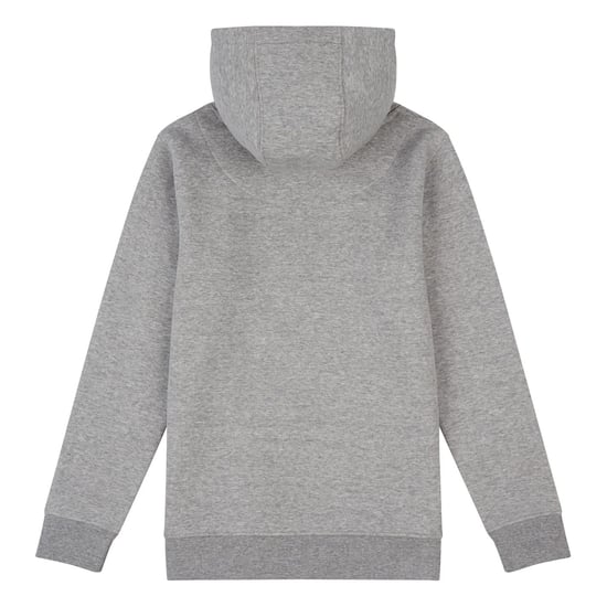 Boys Lyle and Scott Hooded Regular Fit Sweatshirt Tops in Grey Heather - Image 2