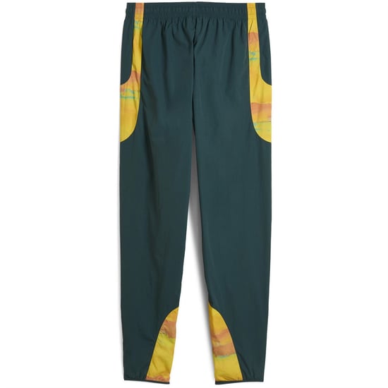 Men's Puma Mamelodi Sundowns Tracksuit Bottoms in Green Terrai - Image 2