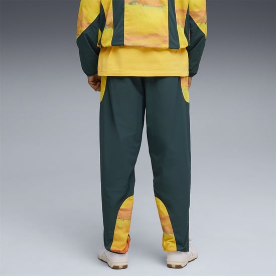 Men's Puma Mamelodi Sundowns Tracksuit Bottoms in Green Terrai - Image 4