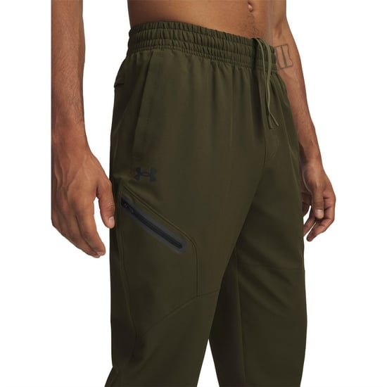 Men's Under Armour Unstoppable Wvn J in Green - Image 3