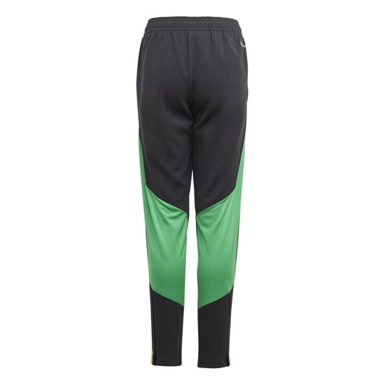 Boys adidas Jamaica Football Federation Tapered Three Stripes Track Pants in Black - Image 2