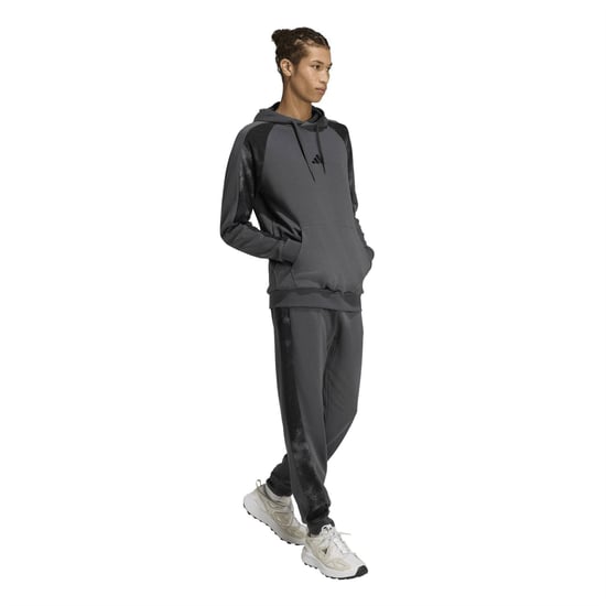 Men's adidas M Camo Prnt P in Grey Six/Multic - Image 6