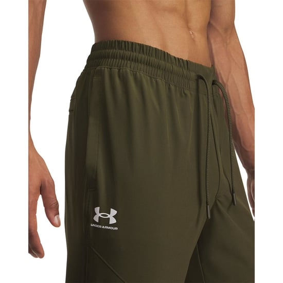 Men's Under Armour Vibe Woven Jogger in Green - Image 3
