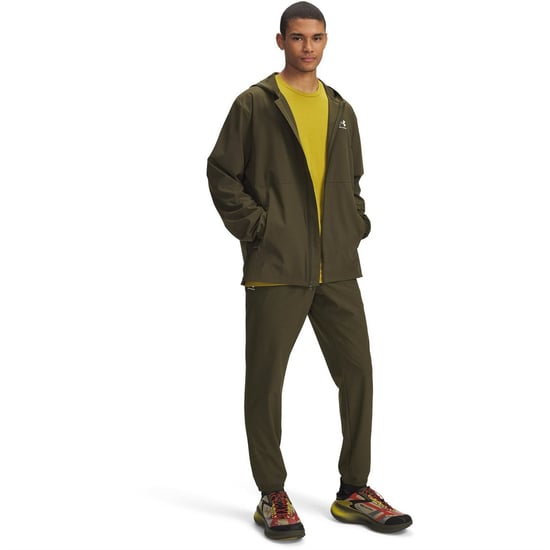 Men's Under Armour Vibe Woven Jogger in Green - Image 4