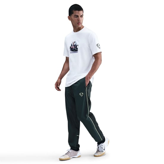 Men's Nike Performance Tracksuit Bottom in Seaweed/Black - Image 3