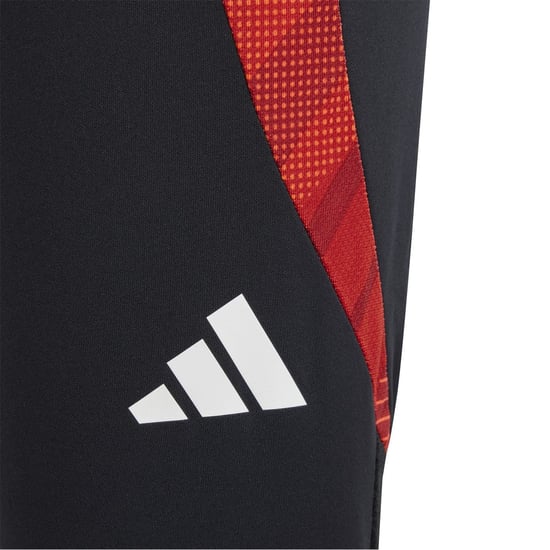 Boys adidas Tiro24 C Trpnty Tracksuit Bottom Unisex Kids in Black/Solar Red - Image 5