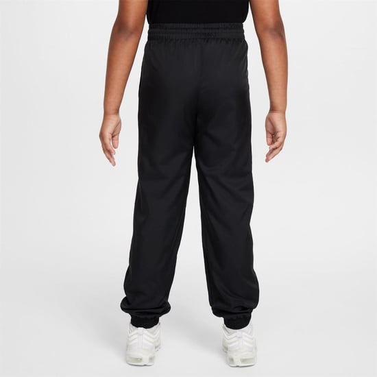 Boys Nike K Nsw Clb Wvn J in Black/White - Image 2