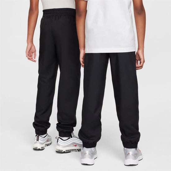 Boys Nike K Nsw Clb Wvn J in Black/White - Image 4