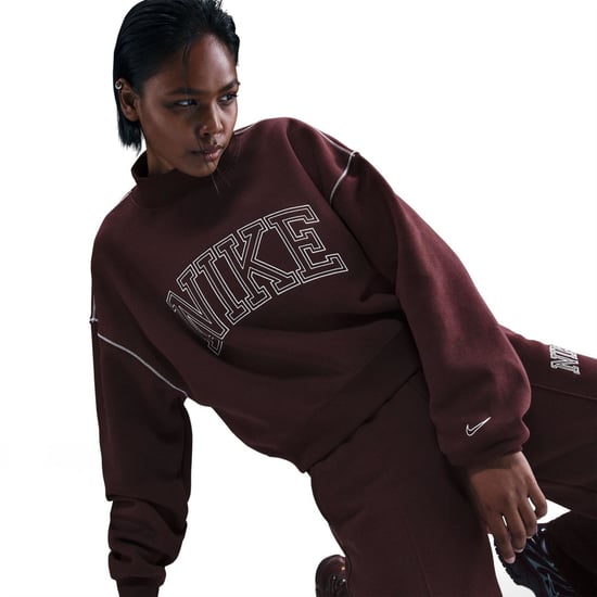 Women's Nike Phnx Speed Crew Ld54 in Burgundy Crush - Image 5