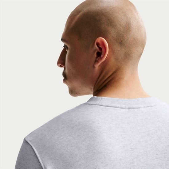 Men's Nike Sportswear Club Crew in Birch Heather - Image 2