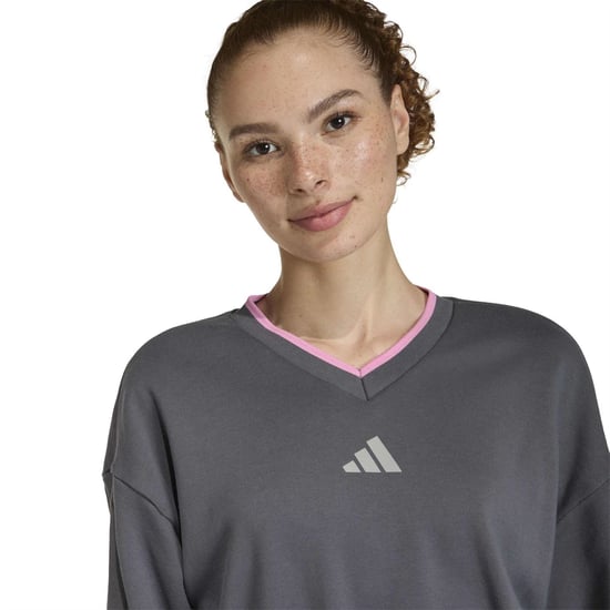 Women's adidas W Sta Seas Cr in Grey Six/St Tro - Image 4