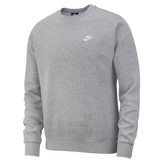 Men's Nike M Nsw Clb Crw T in Dk Grey Heather - Image 1