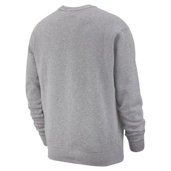 Men's Nike M Nsw Clb Crw T in Dk Grey Heather - Image 2