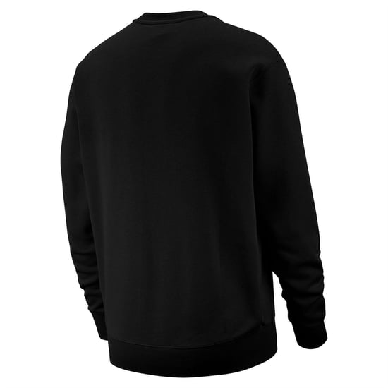 Men's Nike M Nsw Clb Crw T in Black/White - Image 2