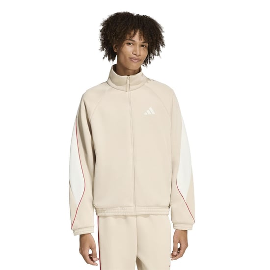 Men's adidas Stadium Tracksuit Top in Crystal Linen - Image 2