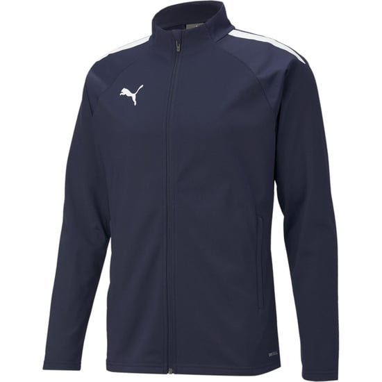 Men's Puma Teamliga Training Jacket Tracksuit Top in Peacoat/White - Image 1