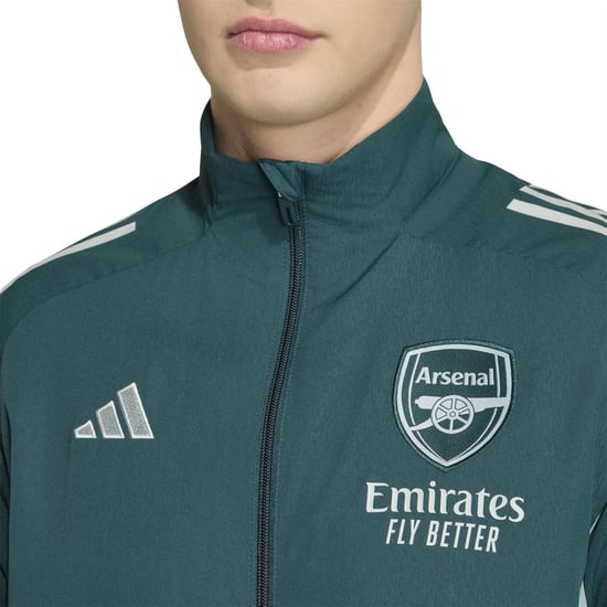 Men's adidas Afc Pre Jkt in Aurivy - Image 4