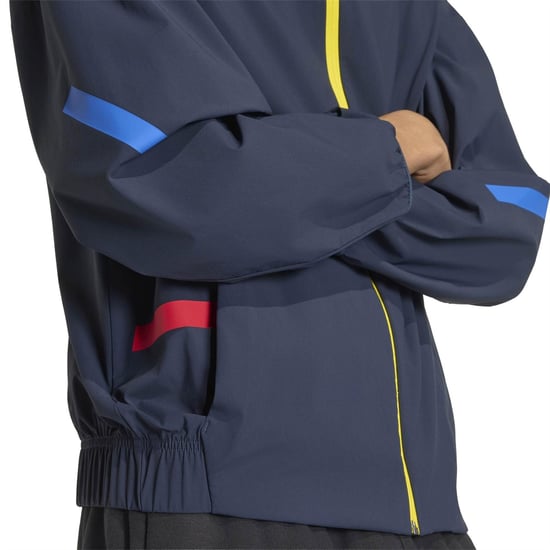 Men's adidas Afc Anth Jkt in Ntnavy - Image 5