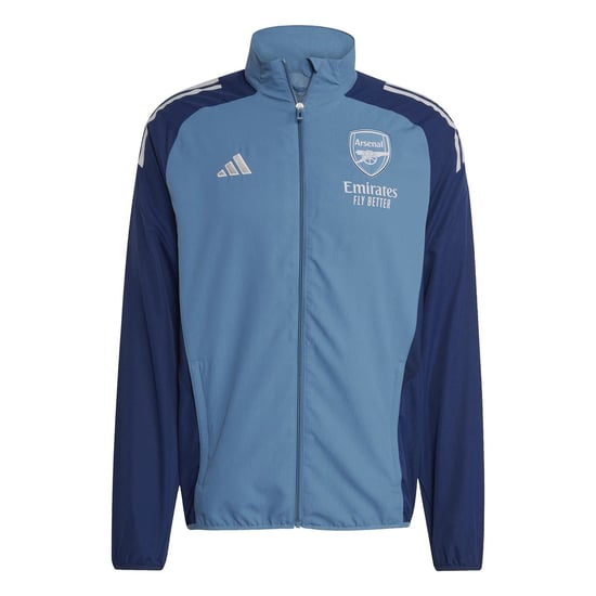 Men's adidas Arsenal Pre Match Tracksuit Top 2025 2026 in Blue - Image 1