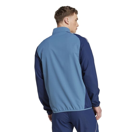 Men's adidas Arsenal Pre Match Tracksuit Top 2025 2026 in Blue - Image 3